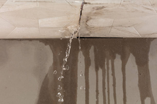Professional Burst Pipe Cleanup technician working in Mount Carmel, PA